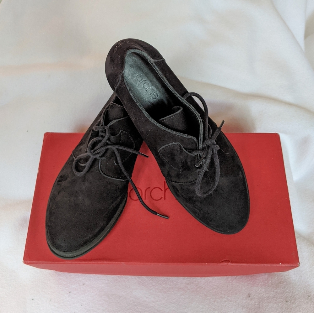 NIB ARCHE Lace Up GETREM Ankle Boots - US 7 EU 37
